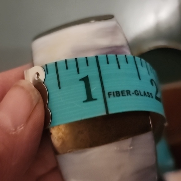 Vintage Abalone/ shell bangle set - Picture 7 of 10